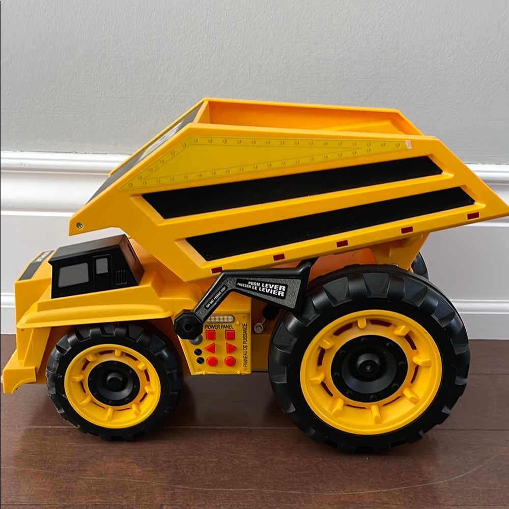 Yellow Construction Dump Truck Toy
